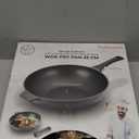 Aluminum Nonstick 12 inch Wok - Induction Compatible - Lightweight