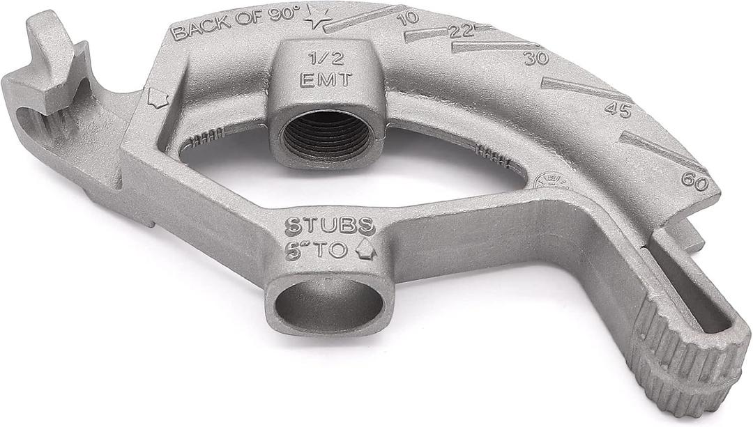 1/2-inch EMT Conduit Pipe,Conduit Hand Bender Tool for 1/2 in. EMT Pipes,Bender Head Aluminum