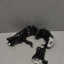 LCCCK Black Hand Gesture Desk Statues Love Ornaments,Skull Couple Statue, Creative Wedding Home Desktop Decor,Heart Shape Hand Figurines for Living Room Shelf Coffee Table Centerpiece