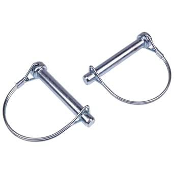 Chamixx 2PCS 3/8'' Plow Push Tube Pins 105188 Compatible with ATV Pro-Series Blades and Moose ATV Push Tubes Replace for KFI Products