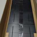 Wooden 5 Tier Wall Shelf,Vertical Column Floating Storage Home Decor Organizer,Floating Shelf Wall Decor Shelves for Bedroom, Living Room,Vanity(Black) (1 pcs)