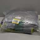 Ophanie Round Rug 4Ft Green Circle Area Rug, Green Room Decor, Fluffy Fuzzy Bedroom Carpet, Plush Soft Shaggy Living Room Rugs for Kids Home Decor Aesthetic, Nursery