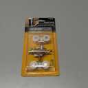 Prime-Line N 6847 Pocket Door Roller Assembly, 3/4 In., Flat, Plastic Wheels on Steel Bracket (2 Pack) (Mill)