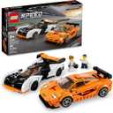 LEGO Speed Champions McLaren Solus GT & McLaren F1 LM 76918, Featuring 2 Iconic Race Car Toys, Hypercar Model Building Kit, Collectible 2023 Set, Great Kid-Friendly Gift for Boys and Girls Ages 9+ (Black)