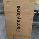 4 Panel Room Divider Short Folding Screen Room Divider,Double Sided Bamboo Room Divider Screen for Room Separation,Brown,47.2" H x 61.4" W