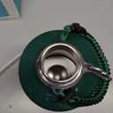 Insulated Water Bottle with Silicone Boot (36hrs Cold/18hrs Hot) - DIY Stickers, [2-in-1 Lid], BPA Free, 128 oz (Jungle-Black)