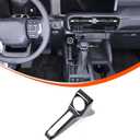 Gear Drive Mode Button Panel Cover Compatible with Toyota Land Cruiser Prado 2024 2025 Accessories, Gear Shift Side Driving Mode Switch Button Panel Trim Cover, Piano Black