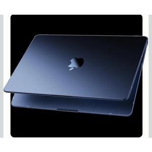 for MacBook Air 15 inch Case | M5 M4 M3 M2 2026 2025-2023 | 100% Match Official Color | Closes Seamlessly | Hard Shell Laptop Cover | A3241 A3114 A2941 | Midnight Clear