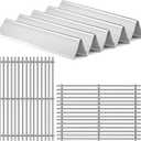 7636 7638 7639 Grill Grates Grill Replacement Parts for Weber Spirit Grill Spirit II E-310, E-320, S-310, S-320, GS4 Spirit 2 300 Flavorizer Bars 15.3, 17 Stainless Steel BBQ Grid Accessories