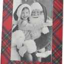 Mud Pie Acrylic Santa Frame; 8" x 6"