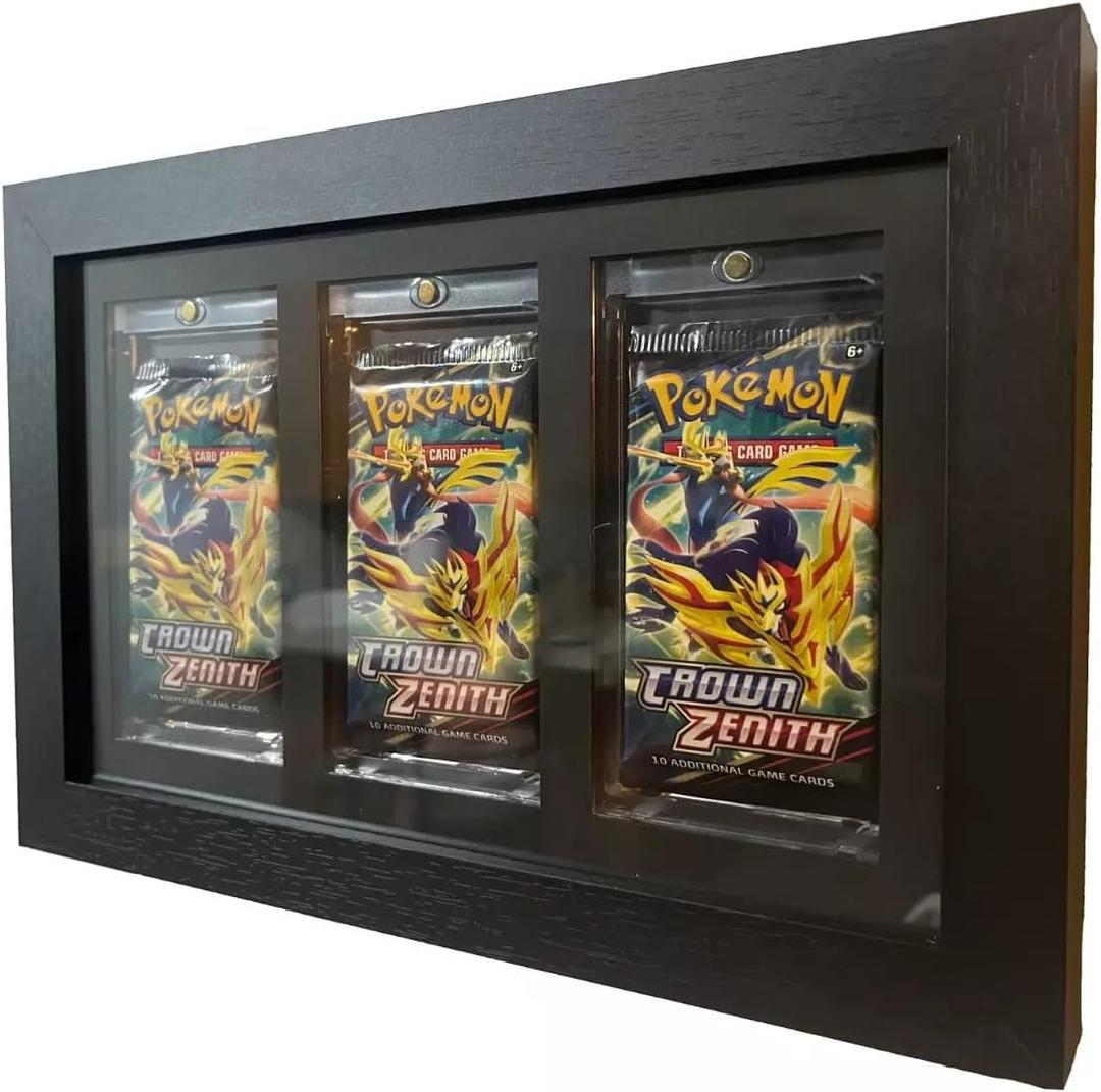 Booster Pack Magnet Snap Card Frame Wall Mount Display Case