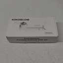 Rechargeable Bath Jets for Tub, Portable Jet Spa for Bathtub, Creates Soothing Bubbles and Massage for Relaxing Daily Use at Home (White-Pink)