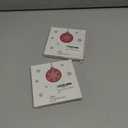 2 x Drum Christmas Ornament 2025 - Music Ornament for Drummers, Drum Gifts for Men Women Boys Girls, Wooden Christmas Ornaments for Tree Decor - Holiday Keepsake & Xmas Gift Exchange Idea