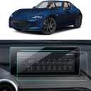 2PCS Car Screen Protector for 2024 2025 Mazda MX-5 Miata (Sport/Club/Grand Touring) Accessories Navigation Nano Touchscreen Protector Film HD Clear Bubble Free 8.8''