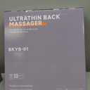 Back Massager, Rolling Up and Down Back Massager with Heat, Back Massage 4D Kneading for Pain Relief Deep Tissue, Ultrathin Shoulder Massager Gift for Women Men Parents Christmas (Black-3)