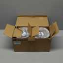 2 Pack Cordless Table Lamp, Rechargeable Desk Lamp with Fabric Shade, Battery Operated Lamp 3 Color Stepless Dimming, Small Touch Bedside Lamp Home Decor for Dining, Counter (Brushed Gold)