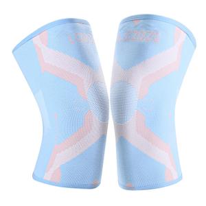 Knee Braces 2-Pack - Compression Sleeves for Men & Women, Knee Pain Relief for Arthritis, Meniscus Tear, Running, Gym, Basketball - Blue M (Check Sizing)