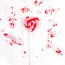 Swirl Multicolor Heart Lollipop,Heart Design,Party Bag Fillers,Individually Wrapped,30-Pack