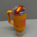 STANLEY Quencher ProTour Flip Straw Tumbler with Leakproof Lid | Built-In Straw & Handle | Cupholder Compatible for Travel | Insulated Stainless Steel Cup | BPA-Free (40 Ounces, Goldenrod Fade)