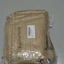Ferrochef 23 Pcs Easter Carrot Shape Treat Gift Bags Set -20 Carrot Cellophane Cone Treat Bag + 3 Large Rustic Burlap Drawstring Bags (17.9x13.8 Inch) for Easter DIY Bunny Bait Egg Hunt Outdoor Favors