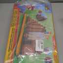 Super Mario Nintendo 2.5" Action Figures Course Complete Playset with Mario Figure, Interactive Stairs, Flagpole, Castle, and Base Platform