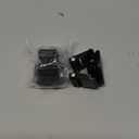 Upgraded Magnetic Broom and Mop Holder Wall Mount, Space-Saving Heavy Duty No Drill Over the Door Broom Gripper RV Camper Wall Organizer,Black,2 Pcs (Black-8 Magnets)