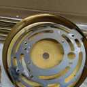 Modern Pendant Lighting Gold Hanging Light Fixture for Sloped Ceiling,Brass Pendant Lighting Fixture Pendant Chandelier Globe Pendant Light for Kitchen Island,Dinning Room Bedside Lighting (White)