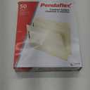 Pendaflex Fastener Folders, 2 Fasteners, Letter Size, Manila, 1/3 Cut Tabs, in Left, Right, Center Positions, 50 Per Box (FM213)