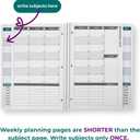 Order Out Of Chaos Academic Planner 2026-2027 Student Planner 8.5 x11 White