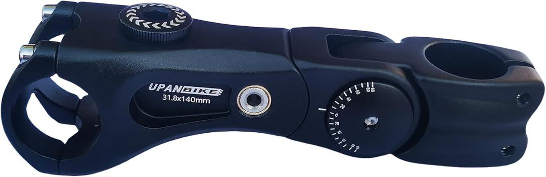 UPANBIKE Bike Suspension Stem Shock Absorbing Handlebar Stem for Road, Mountain, Gravel, Hybrid Bikes, E-Bikes MTB BMX