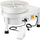 Vevor Pottery Wheel 25CM Pottery Forming Machine 350W Electric Wheel for Pottery with Foot Pedal and Detachable Basin Easy Cleaning for Ceramics Clay Art Craft DIY : Arts, Crafts & Sewing