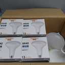 Sunlite 41191 LED BR40 Recessed Light Bulb, 14 Watt (85W Equivalent), 1060 Lumens, Medium Base (E26), Dimmable, Flood, UL Listed, 6500K - Daylight, 6 Pack