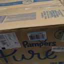 Pampers Pure Baby Diapers, Size 2 (12-18 lbs), 186, Up to 100% Leakproof, Premium Hypoallergenic Soft Diapers