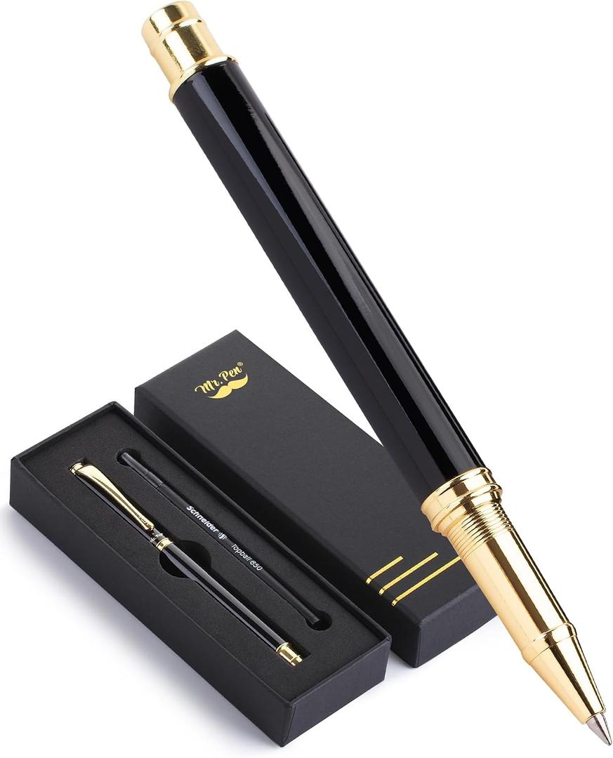 Mr. Pen- Luxury Pen, Black Barrel, Black Ink, Fancy Pen, Fancy Pens for Men and Women, Nice Pens for Men and Women, Mother's Day