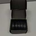 5 Pack 2-1/16" ID Rubber Grommets, 2-1/2" Drill Hole Firewall Grommet - Top Hat Cable Protectors for Automotive Wiring, Electrical Boxes, DIY Enthusiasts