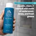 Oars + Alps Men's Moisturizing Face & Body Wash, Body Wash with Vitamin E and Antioxidants, Sulfate Free, Fresh Ocean Splash, 3pk (13.5 Fl Oz (3 Pack))