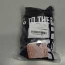 BINGPET Dog Hoodie, Bad to The Bone Lettered Dog Sweater with Leash Hole, Warm and Soft Fleece Dog Sweatshirt with Hood, Cold Weather Dog Winter Coat Pet Clothes for Dogs, L