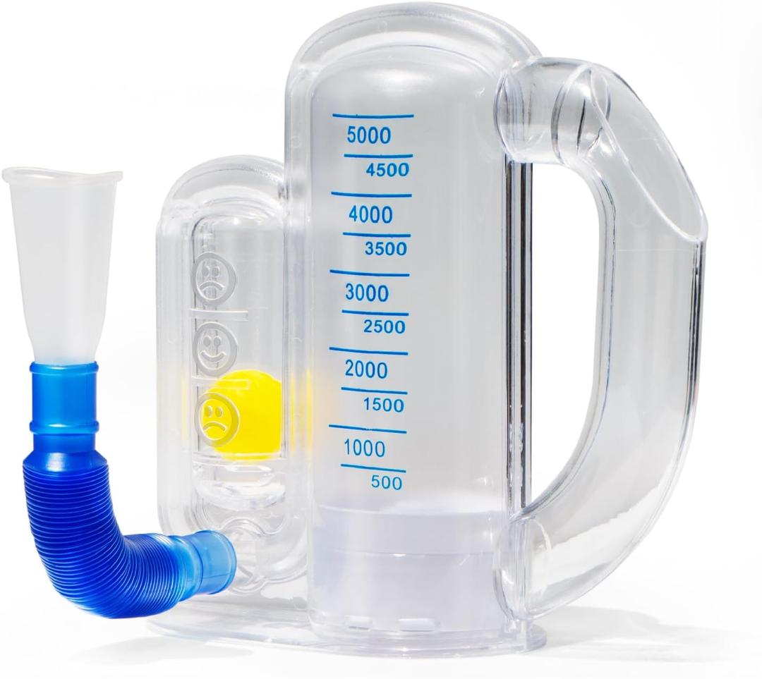 Breathing Exercise Device  Visual Airflow Trainer for Lung Fitness, Mindful Breathing, Relaxation, Focus, and Wellness Practice to Improve Airflow Awareness & Breathing Strength