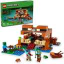 LEGO Minecraft The Frog House Building Toy for Kids, Minecraft Toy Featuring Animals, a Toy Boat and Minecraft Mob Figures, Gaming Gift for Girls and Boys Ages 8 and Up, 21256