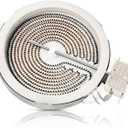 Upgraded WB30T10145 5.5" Single Radiant Surface Element Compatible with GE Samsung and LG Electric Range, DG47-00060A 1652042812 Range Oven Heating Element Replace PS2370248