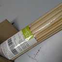 HOPELF 25PCS Dowel Rods Wood Sticks Wooden Dowel Rods - 1/2 x 48 Inch Bamboo Sticks - for CraftsHardwood Dowel Rod AssortmentWooden Rod Sticks Doweling RodsDIYers.