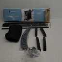 Whitmor 3 Section Laundry Sorter with Wheels - Black