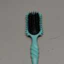 BLACKYEW Curly Hair Brush, 5in1 Detangling & Curl Defining Brush for Curly Hair Wet or Dry, Shaping & Styling Brushes with Less Pulling for Women & Men (Teal)