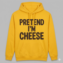 Merch on Demand Blank  STANDARD_PULLOVER_HOODIE Unisex Medium Lemon Yellow