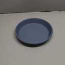 The HC Companies Flower Pot Saucers - Plastic Plant Saucer for Outdoors & Indoors - Traditional Design Plant Pot Trays for Water Drainage - Durable & Stylish Round Plant Tray (10-inch Slate Blue)