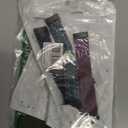 5 Pack Elastic Nylon Watch Bands Compatible for Fitbit Charge 6/Fitbit Charge 5, Adjustable Breathable Replacement Stretchy Nylon Loop Wristband Sport Strap for Women Men (Black+Indigo+Navy Green+Purple+Boho Blue)