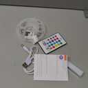 PANGTON VILLA TV LED Backlight for 40-60 Inch TV, 8.2ft LED Lights for TV with Bluetooth APP & Remote Control, 16 Color Led Strip Lights Changing TV Lights Behind with Music Sync for Bedroom