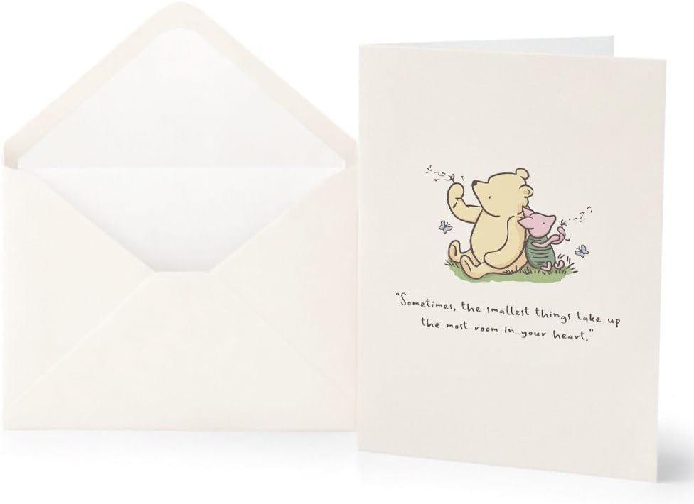 GardenCity Baby Shower Card for Girl or Boy, Classic Storybook