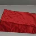 Jeneoo Comfy Soft Velvet Throw Pillow Cases for Sofa Couch, Decorative Solid Square Cushion Covers for Bedroom Car (Santa Red, 18 x 18 Inches, 2 Pieces) (18" x 18" (Pack of 2))