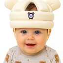 Nibelloo Baby Head Protector for Crawling Walking, Infant Helmet with Foam Bumpers, Adjustable Baby Helmet for Crawling Walking, Toddler Helmet - Head Protector for Baby Walking 6-24 Months.